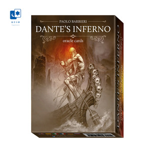 进口正版但丁幽冥界神谕卡Dante's Inferno Oracle Cards桌游卡牌