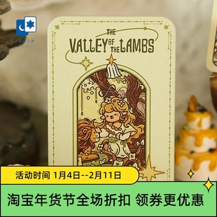 原创正版 小羊山谷泛韦特系塔罗牌 Valley Of the Lambs 桌游卡牌