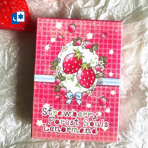 原创正版草莓森灵雷诺曼海外简装版 Strawberry Forest Souls桌游