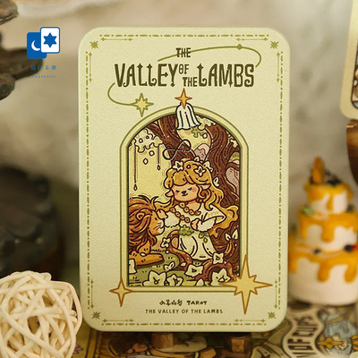 原创正版 小羊山谷泛韦特系塔罗牌 Valley Of the Lambs 桌游卡牌