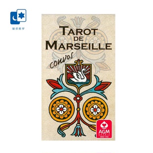 进口正版 Marseille Convos 桌游卡牌 古老马赛塔罗牌