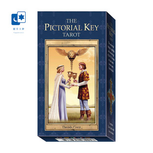 进口正版 图匙塔罗牌 Pictorial Key Tarot 意大利桌游卡牌