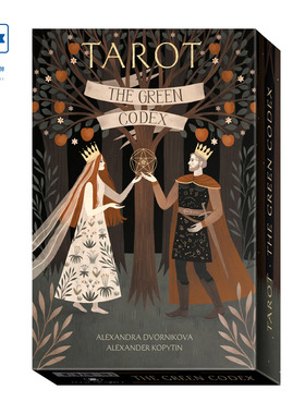 现货进口正版 格林手稿塔罗牌 Green Codex Tarot KIT 桌游卡牌