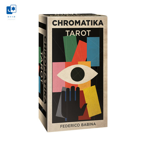 进口正版色彩艺术塔罗牌 Chromatika Tarot 意大利圣甲虫桌游卡牌
