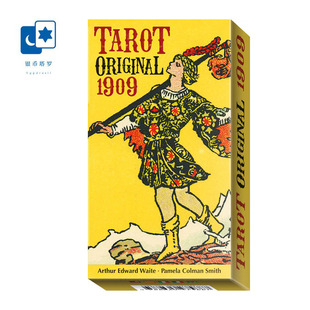 Original1909 意大利桌游卡牌 1909原始伟特塔罗牌 进口正版