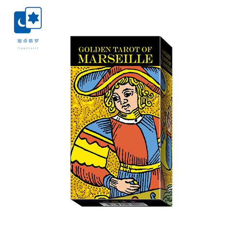 进口正版 黄金马赛塔罗牌 Golden Tarot of Marseille 桌游卡牌