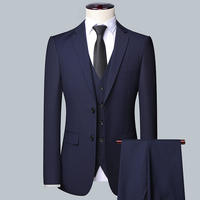 High-end thin 400-pound plus-size suit set, 2-piece suit set, loose business best man, professional casual thumbnail 7