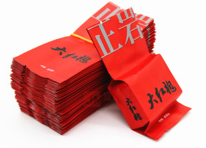 大红袍小泡袋茶叶包装袋纯铝箔加厚袋红色锡纸3-12g内膜袋子批 发