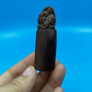 沉水级缅甸金三角白棋楠【瑞兽貔貅】沉香小摆件重13.7克清凉蜜甜