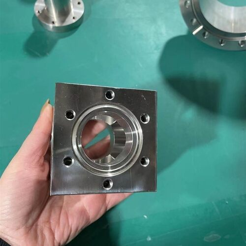 304不锈钢真空CF35双面法兰六通