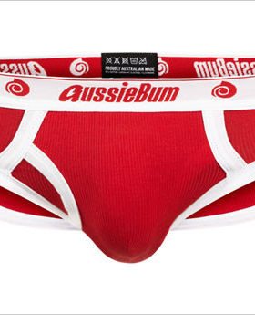 aussiebum时尚螺纹棉三角内裤