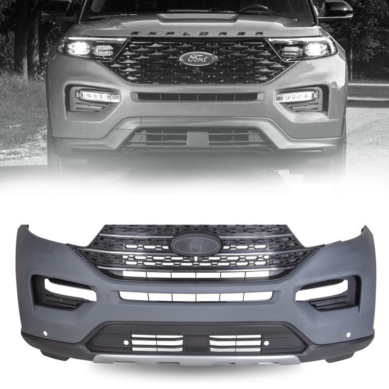 汽配适用于20款福特探险者Explore前保险杠改装前护杠总成