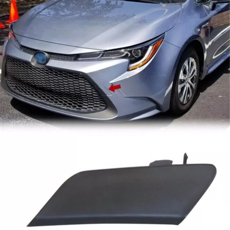 适用新19 20 21款雷凌前杠拖车盖卡罗拉前保险杠牵引钩盖下风网盖