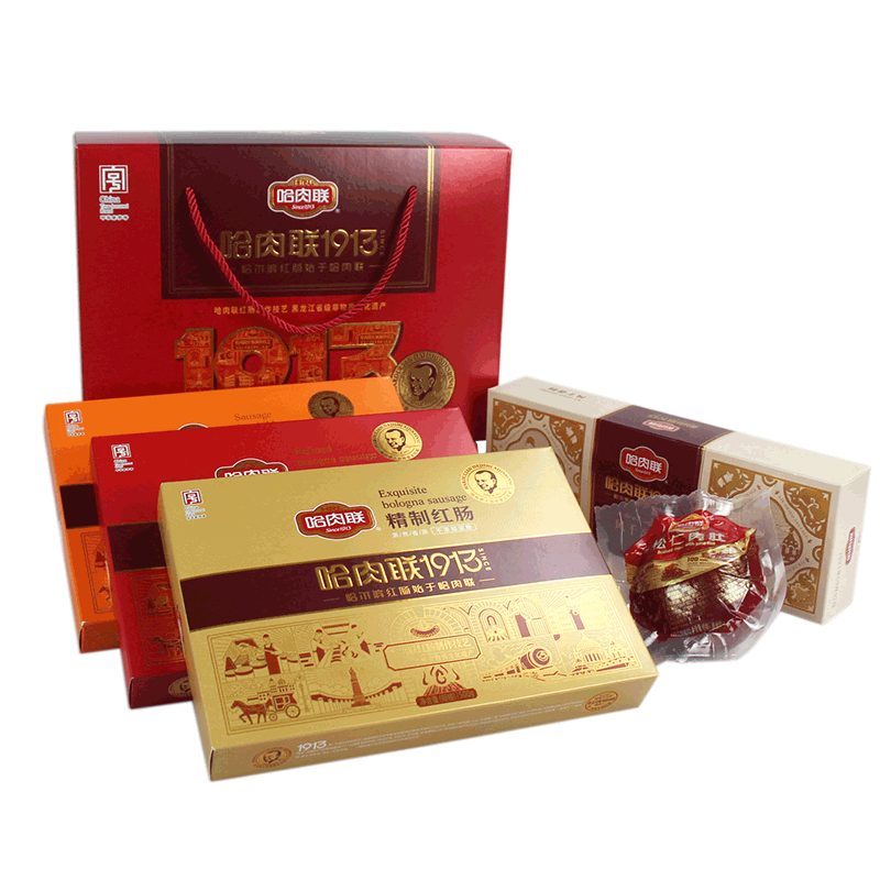 哈肉联年货礼盒精制红肠新品推荐