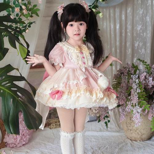 女童洛丽塔公主裙周岁女宝礼服