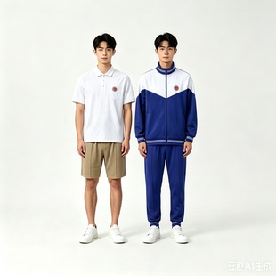 广州市旅游商务职业学校校服旅游学校夏装短袖上衣索罗纳凉感面料