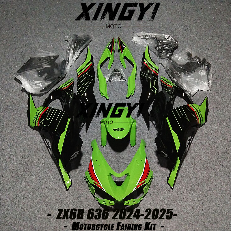 适用于川崎ZX6R 636 KRT版画 24-25款 Fairing 全车外壳 整流罩