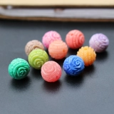 Коралловые бусины, браслет из бусин, бусы, браслет из бисера ручной работы, ожерелье, аксессуар для волос