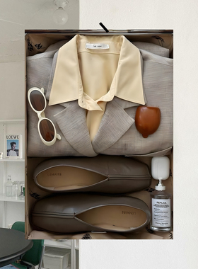 ins创意设计工作室画报装饰画服装店欧美排版简约百搭欧美海报纸