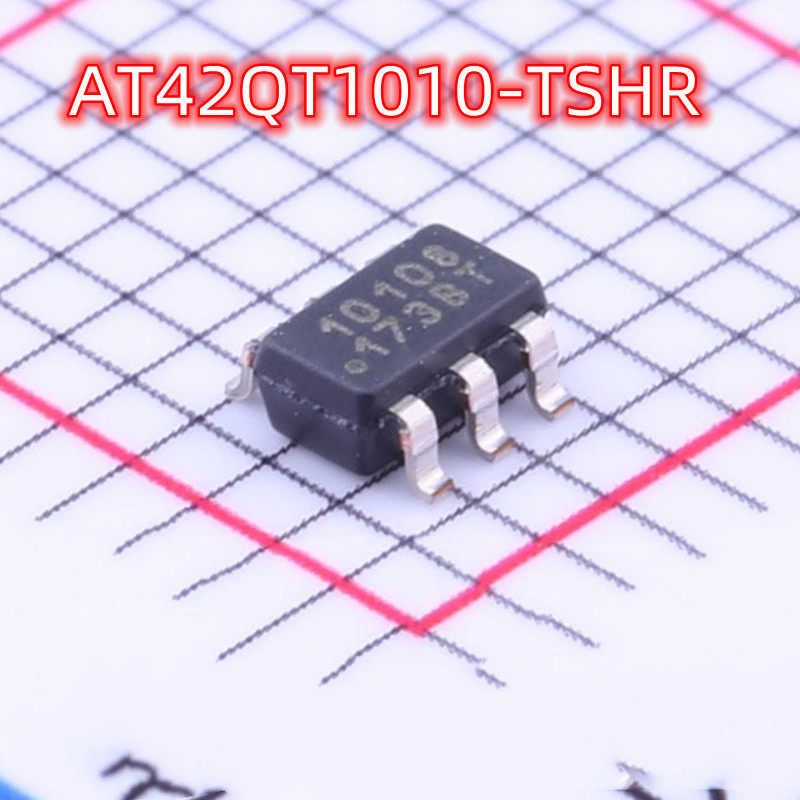 AT42QT1010-TSHR 封装SOT23-6 丝印1010 全新原装 微芯 触摸芯片