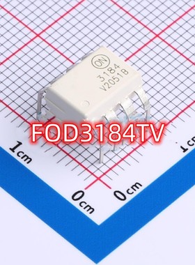 全新原装 FOD3184TV DIP8 丝印3184  逻辑输出光电耦合器芯片