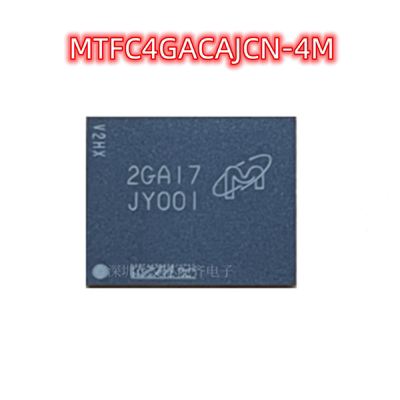 MTFC4GACAJCN-4M IT 丝印JY001 VFBGA-153全新EMMC内存储存器芯片
