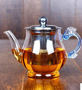 特价加厚琉璃把不锈钢内胆茶壶