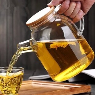 家用防爆耐热玻璃泡茶开水壶冷水瓶晾冷热水杯大容量茶壶 冬季