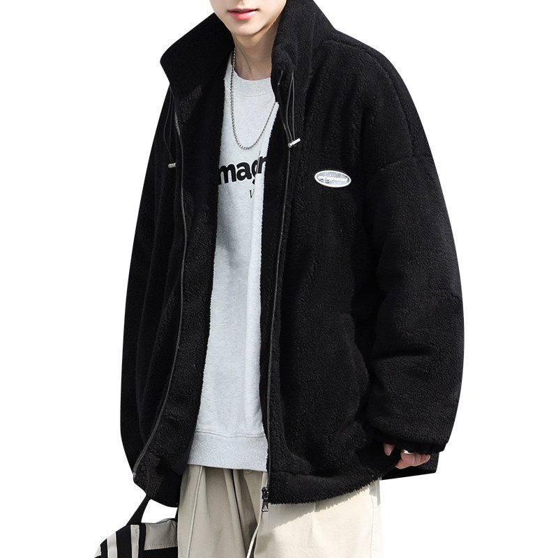 cityboy羊羔毛棉服外套男2022加厚颗粒绒棉衣102P110控148,男装棉衣,电商A309