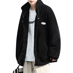 cityboy羊羔毛棉服外套男2022加厚颗粒绒棉衣102P110 控148图片