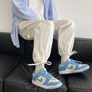 秋季新款潮牌休閑褲男士寬松工裝褲 A336P50圖片