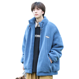 主推款羊羔绒加厚棉衣外套102P110控148，男装棉衣，电商A309