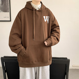 wassup秋冬款加绒加厚连帽卫衣情侣装A382P60控88，男装卫衣，电商A309