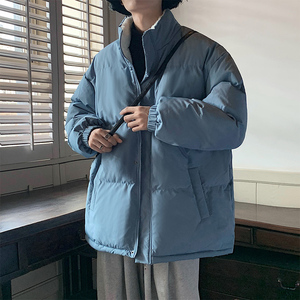 主推款 现货3万+ 加绒加厚面包服情侣纯色羊羔毛棉衣外套666TP80图片