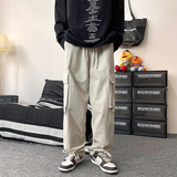 直播品控~美潮工装休闲裤男宽松直筒拖地裤A366P65，男装休闲裤，电商A309
