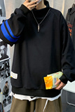 加绒加厚卫衣男高领潮牌A184P55控78，男装卫衣，电商A309