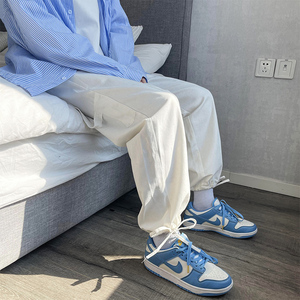 秋季新款潮牌休閑褲男士寬松工裝褲 A336P50圖片