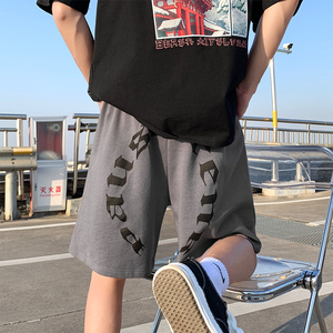 夏季高街vibe风潮牌运动短裤男 A351P35 控48图片