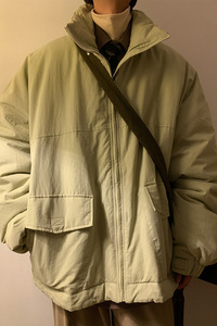 备货1万+ 冬季美式工装机能棉衣男宽松大落肩棉服101P128 控168图片