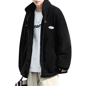 冬季新款羊羔毛加厚棉衣外套情侣装保暖棉服 102P110 控148图片