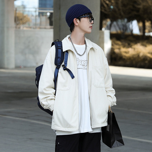 主推~秋季灯芯绒夹克男 cityboy潮牌棒球服外套 A364P75图片