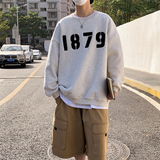 毛巾绣卫衣男2024春季新款A332P45控58，男装卫衣，电商A309