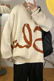 提花加厚毛衣男女宽松针织衫MY317P75控98，男装针织衫/毛衣，电商A309