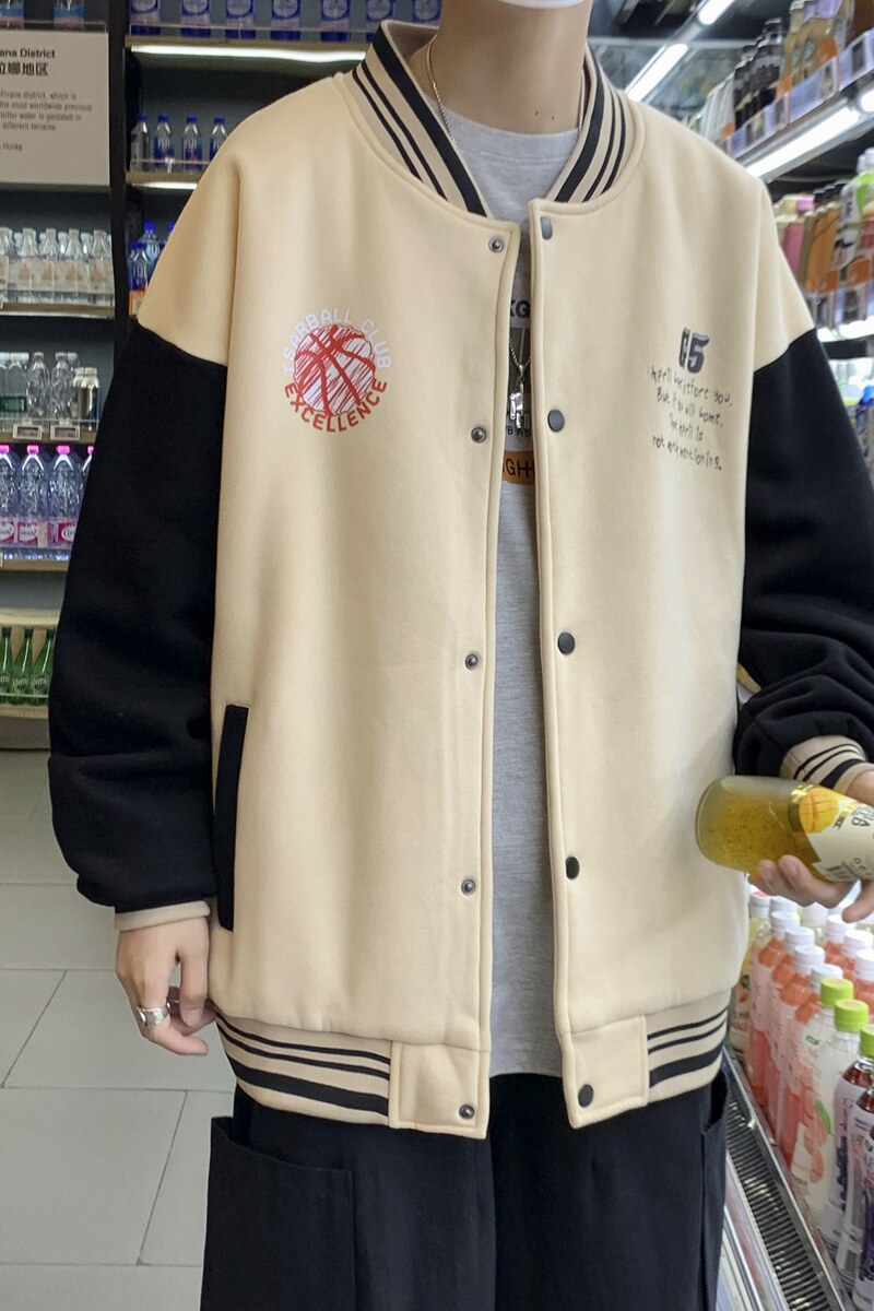 2024春季新款棒球服男女同款宽松外套CF2201P75控98,男装夹克,电商A309