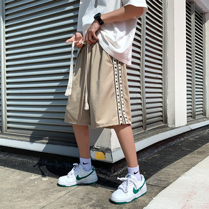 夏季潮牌短裤男女宽松运动五分裤大裤衩 A345P40 控58图片