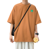 ~数据已出夏季大码华夫格短袖t恤男021P35控48，男装T恤，电商A309