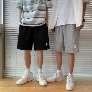 夏季运动短裤男女宽松休闲五分裤 A223P35 控48图片