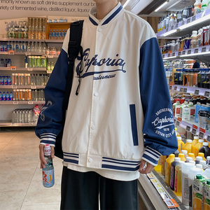 秋装新款棒球服外套男潮牌夹克 122P70图片