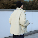 主推欧版oversize短款棉服外套男潮牌棉衣101P128控168，男装棉衣，电商A309