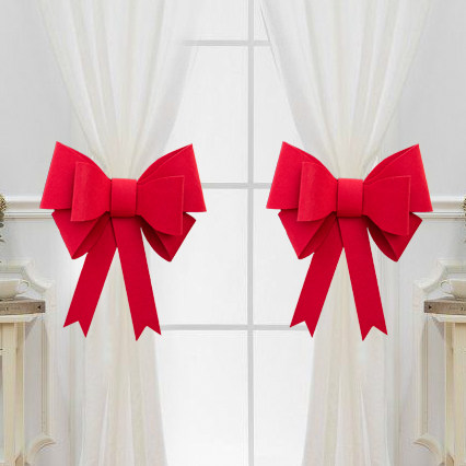 拉花结婚装饰品创意布置新房客厅